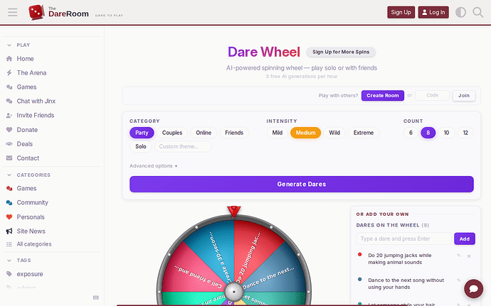 Dare Wheel